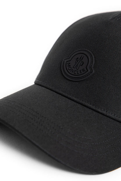 MONCLER MAN BLACK HATS