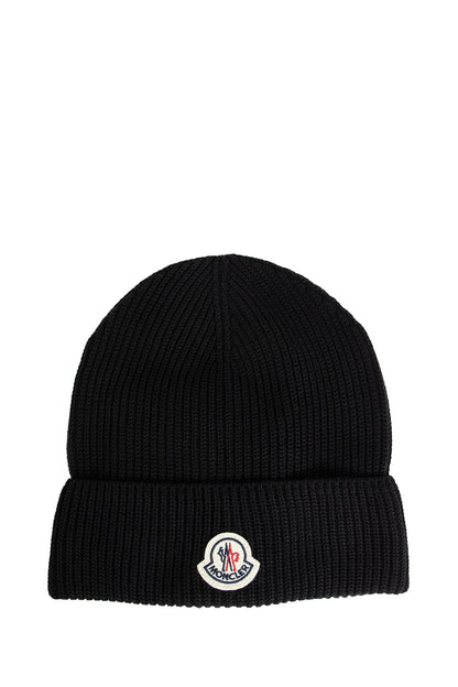 MONCLER MAN BLACK HATS