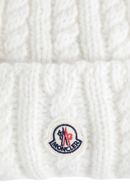 Cable Knit Wool Blend Beanie