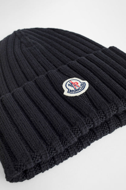 MONCLER MAN BLACK HATS