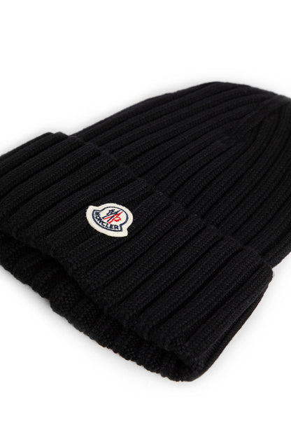 MONCLER WOMAN BLACK HATS