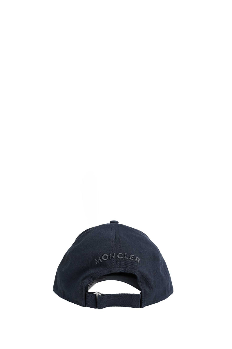 MONCLER Cotton Gabardine Baseball Cap man