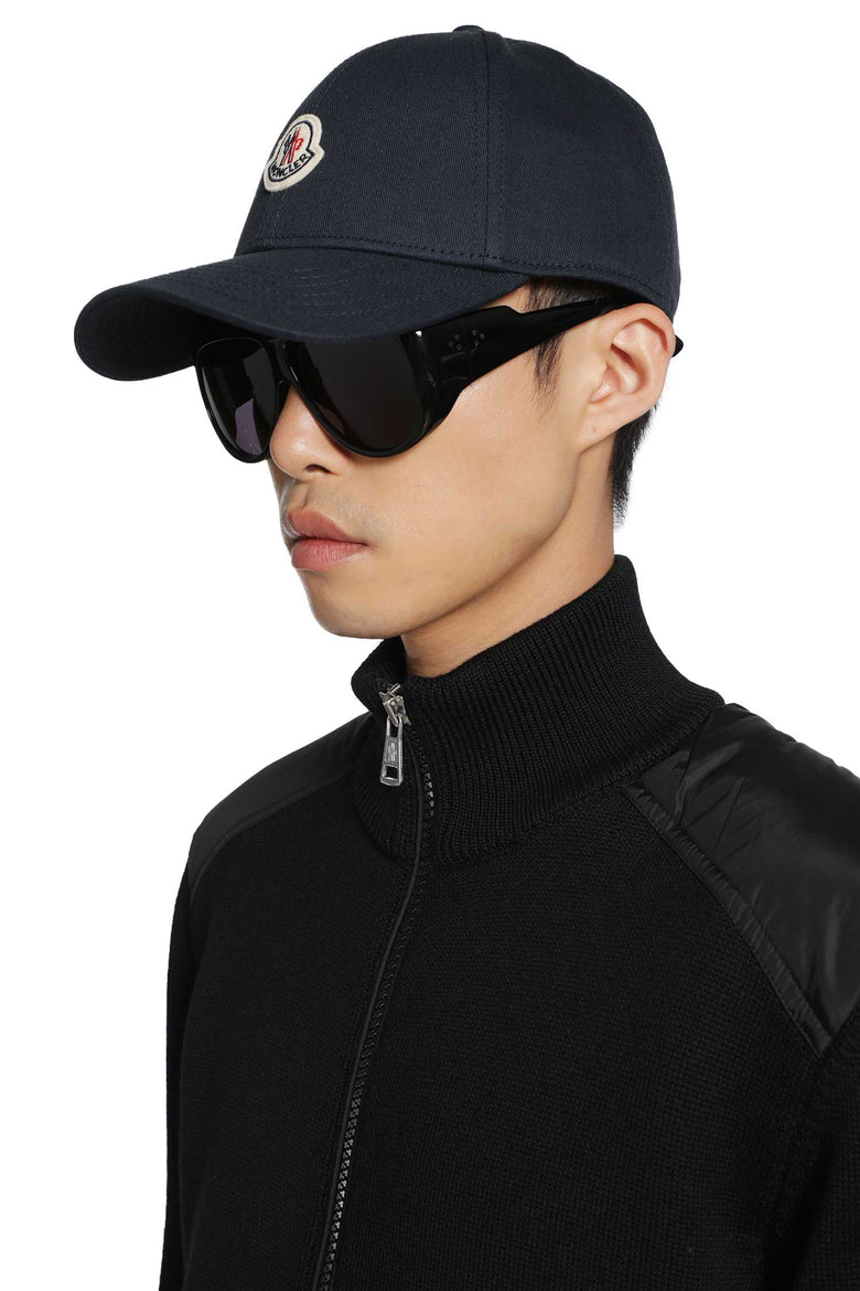 
              MONCLER Cotton Gabardine Baseball Cap man
            