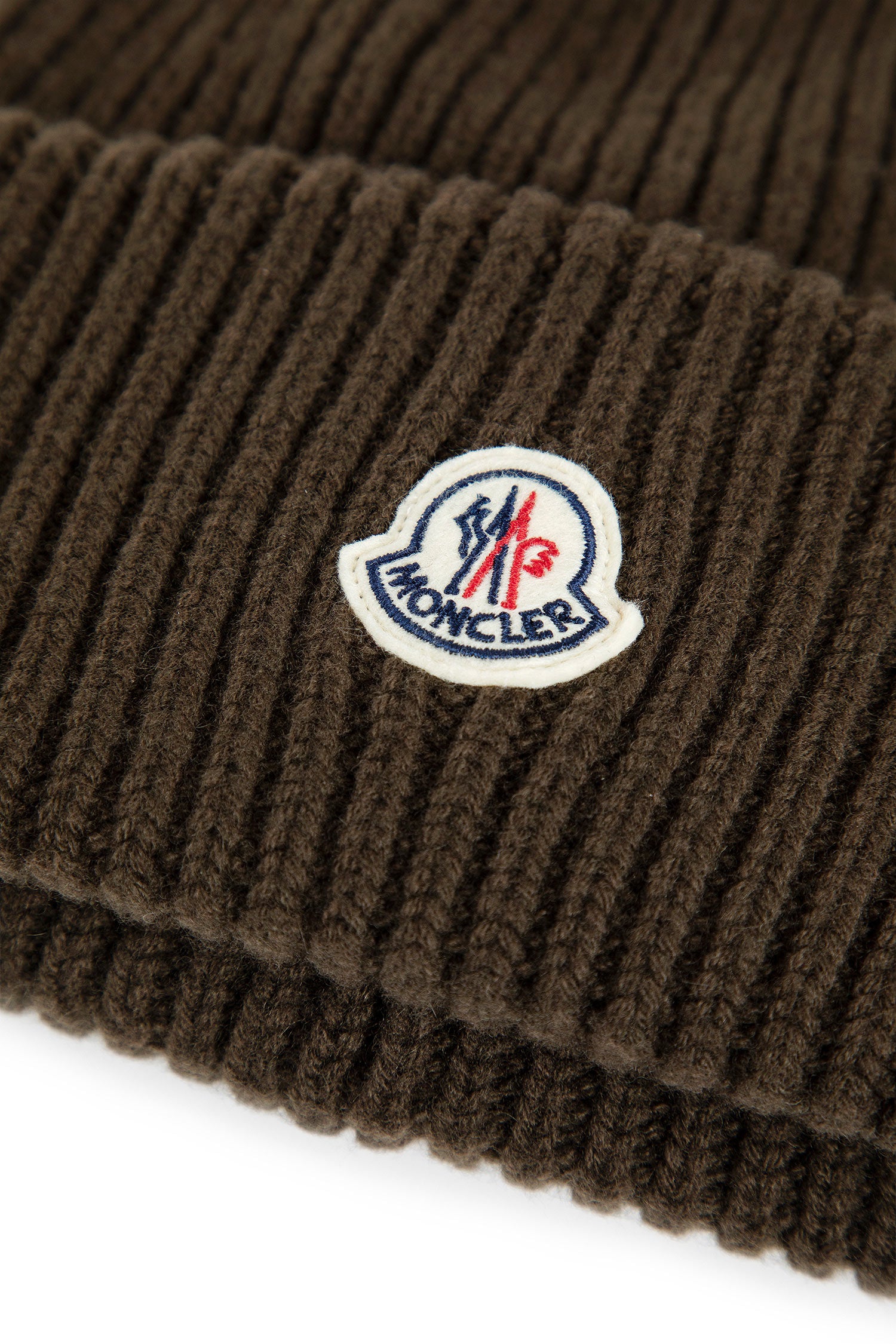 MONCLER MAN BROWN HATS