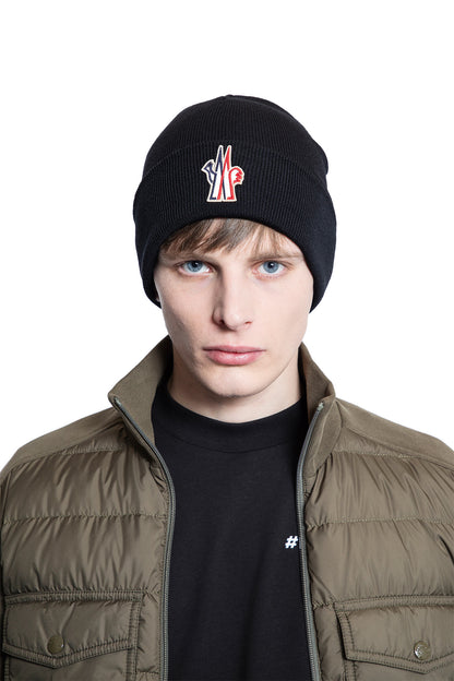 MONCLER GRENOBLE MAN BLACK HATS