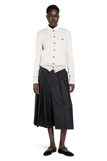 Pleated Culotte Shorts