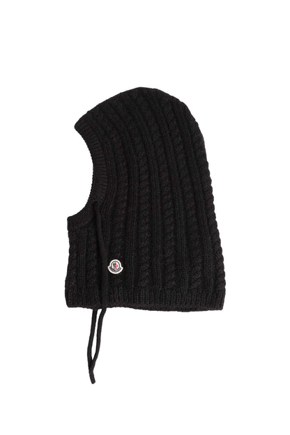 Cable Knit Alpaca Blend Balaclava