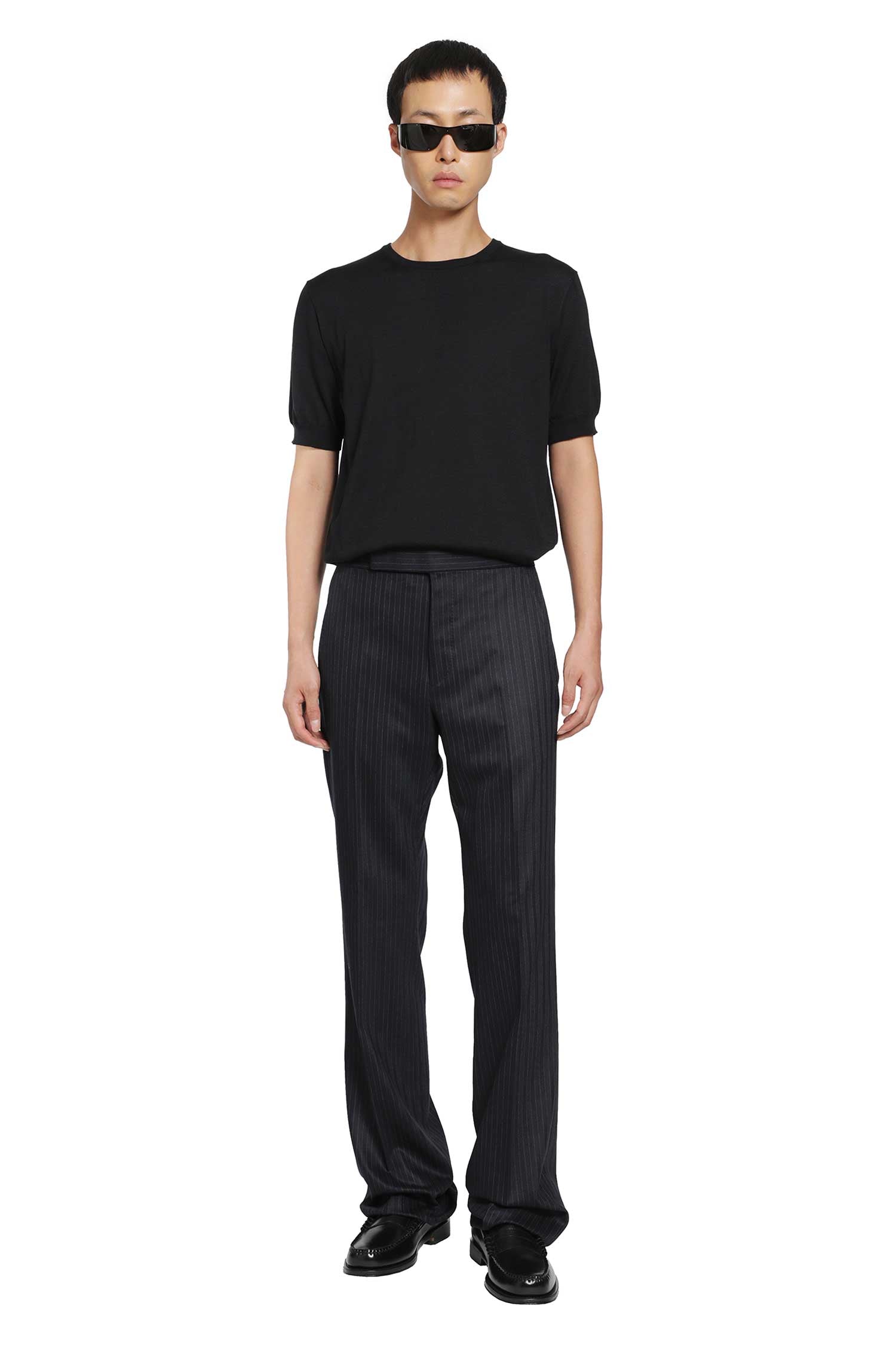 Silk Cotton Knit T-Shirt