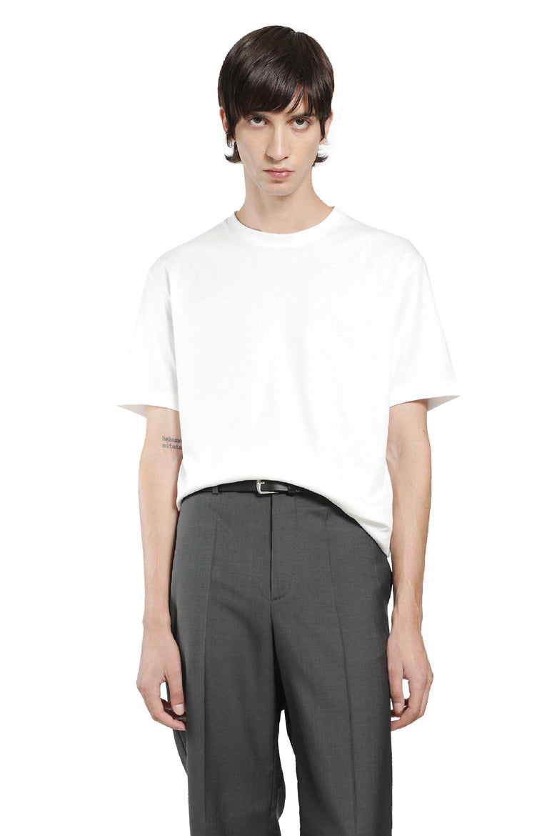 GIORGIO ARMANI Cotton Interlock Short Sleeve T-Shirt man