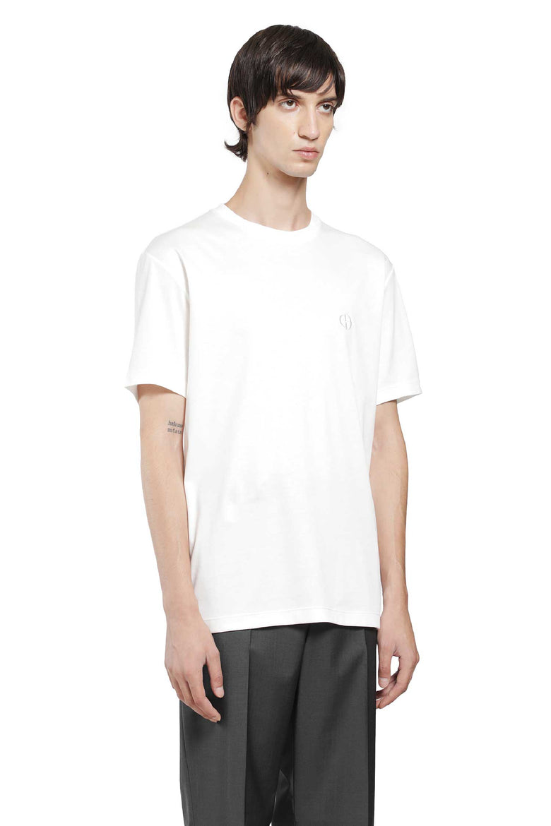 
              GIORGIO ARMANI Cotton Interlock Short Sleeve T-Shirt man
            