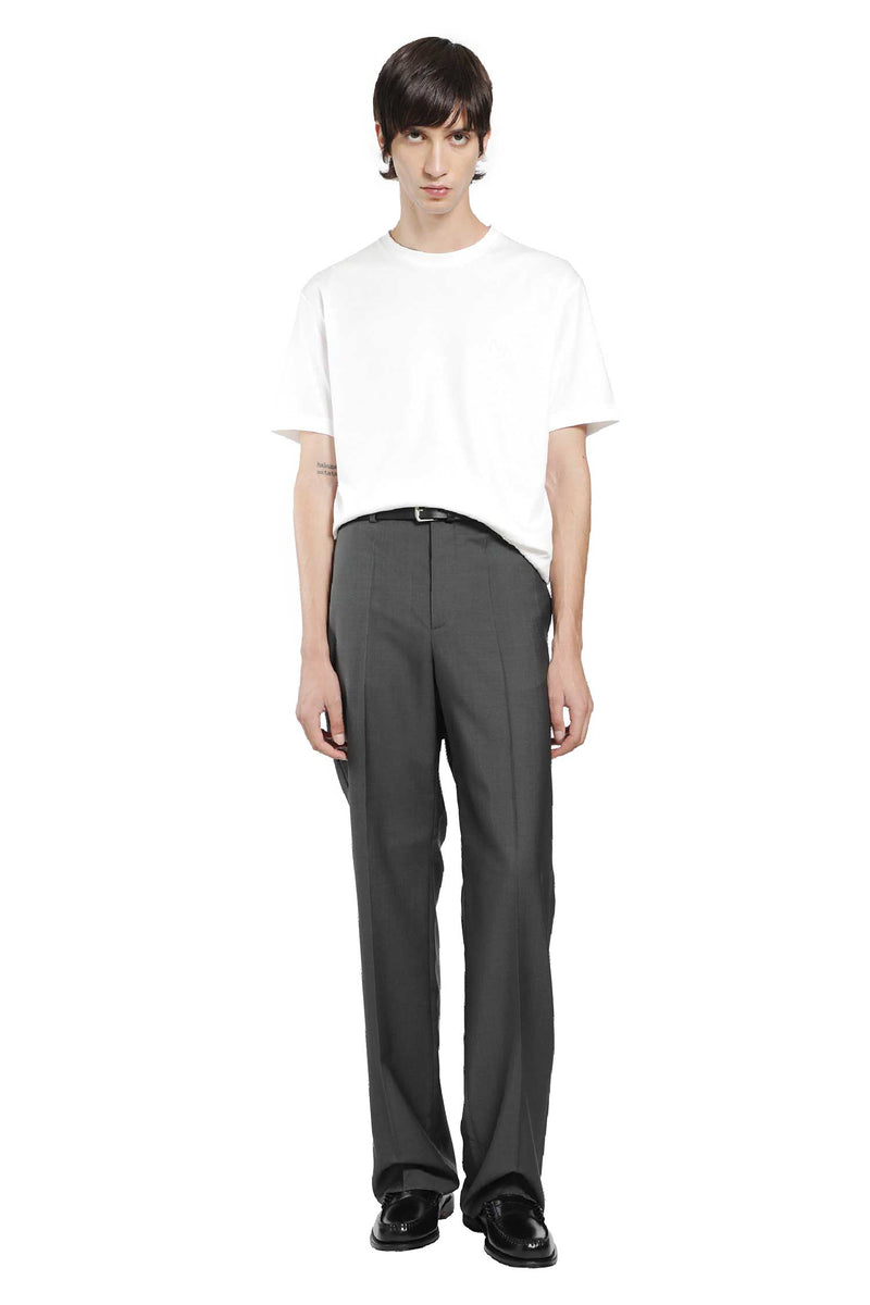 GIORGIO ARMANI Cotton Interlock Short Sleeve T-Shirt man