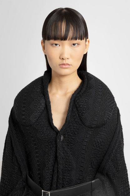 NOIR KEI NINOMIYA WOMAN BLACK JACKETS