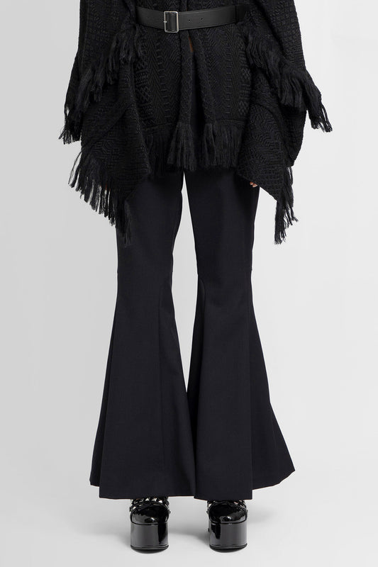 NOIR KEI NINOMIYA WOMAN BLACK TROUSERS