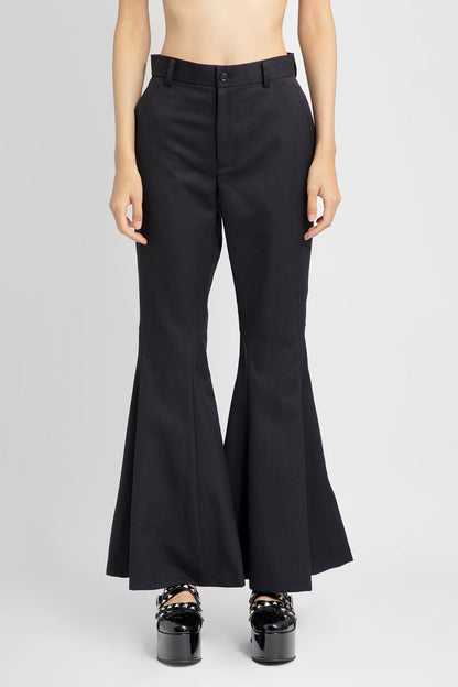 NOIR KEI NINOMIYA WOMAN BLACK TROUSERS