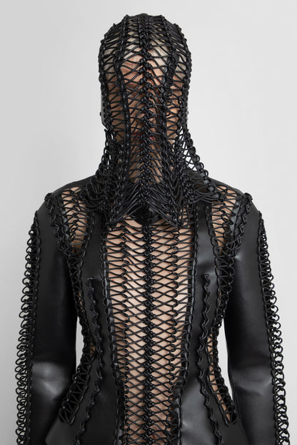 NOIR KEI NINOMIYA WOMAN BLACK BODYSUITS