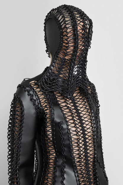 NOIR KEI NINOMIYA WOMAN BLACK BODYSUITS