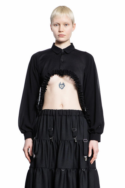 Antonioli NOIR KEI NINOMIYA WOMAN BLACK SHIRTS