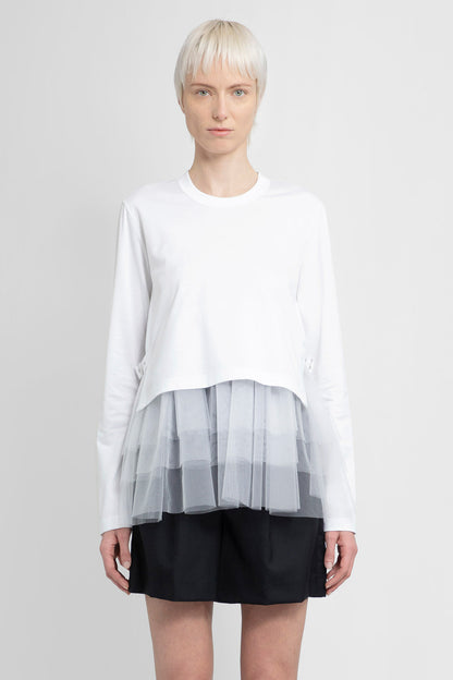 NOIR KEI NINOMIYA WOMAN WHITE TOPS