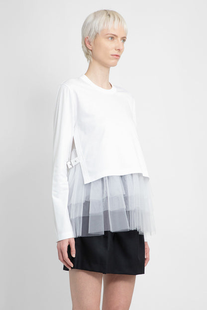 NOIR KEI NINOMIYA WOMAN WHITE TOPS