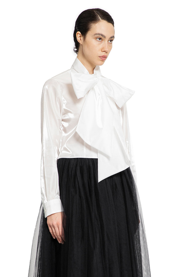 NOIR KEI NINOMIYA WOMAN WHITE SHIRTS