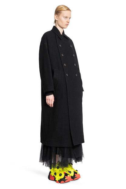 NOIR KEI NINOMIYA WOMAN BLACK COATS