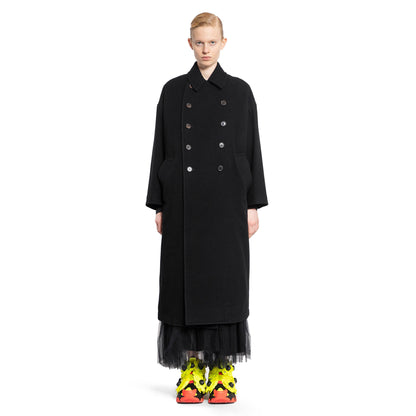 NOIR KEI NINOMIYA WOMAN BLACK COATS