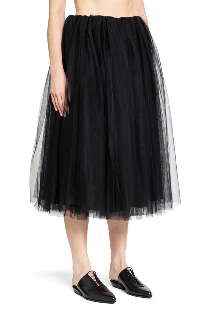 NOIR KEI NINOMIYA WOMAN BLACK SKIRTS