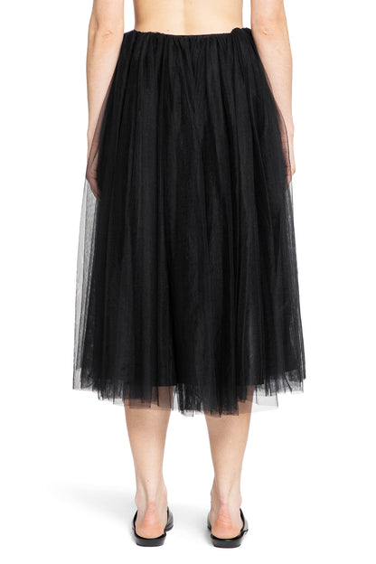 NOIR KEI NINOMIYA WOMAN BLACK SKIRTS