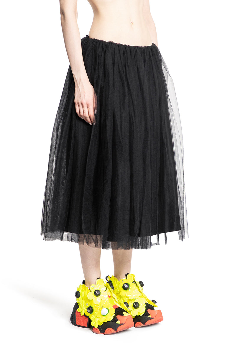 NOIR KEI NINOMIYA WOMAN BLACK SKIRTS