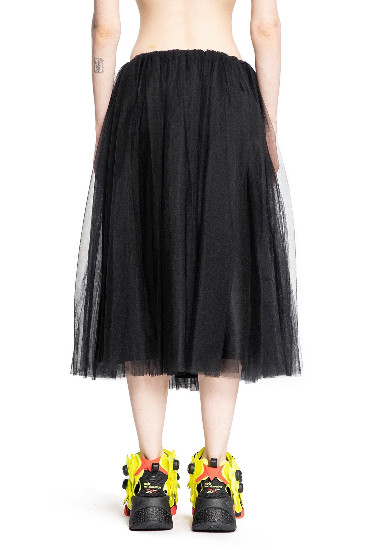 NOIR KEI NINOMIYA WOMAN BLACK SKIRTS