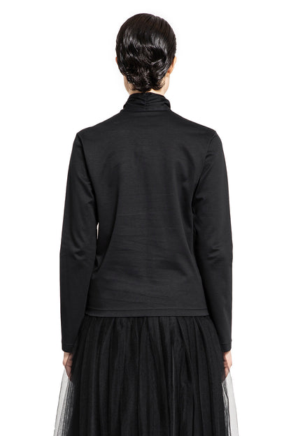 NOIR KEI NINOMIYA WOMAN BLACK TOPS