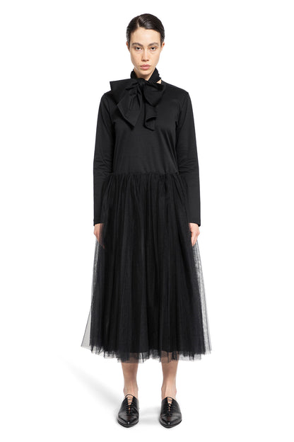 NOIR KEI NINOMIYA WOMAN BLACK TOPS