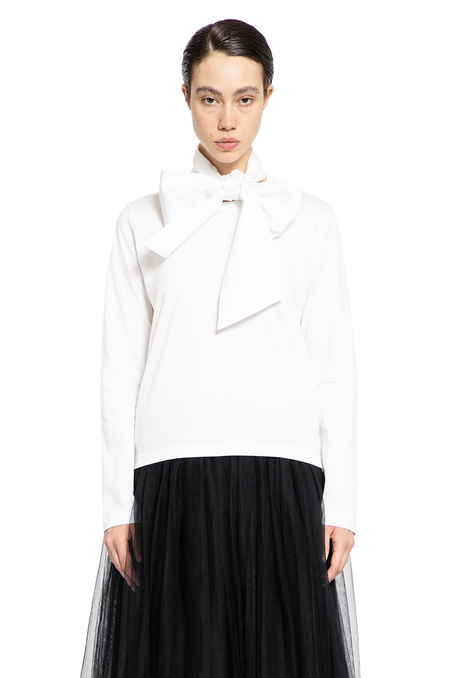 NOIR KEI NINOMIYA WOMAN WHITE SHIRTS