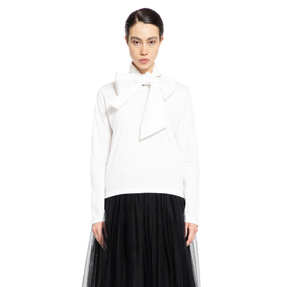 NOIR KEI NINOMIYA WOMAN WHITE SHIRTS