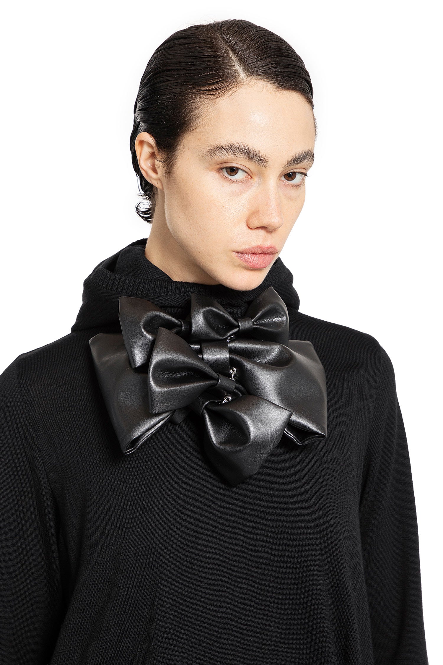 NOIR KEI NINOMIYA WOMAN BLACK BOWS & TIES