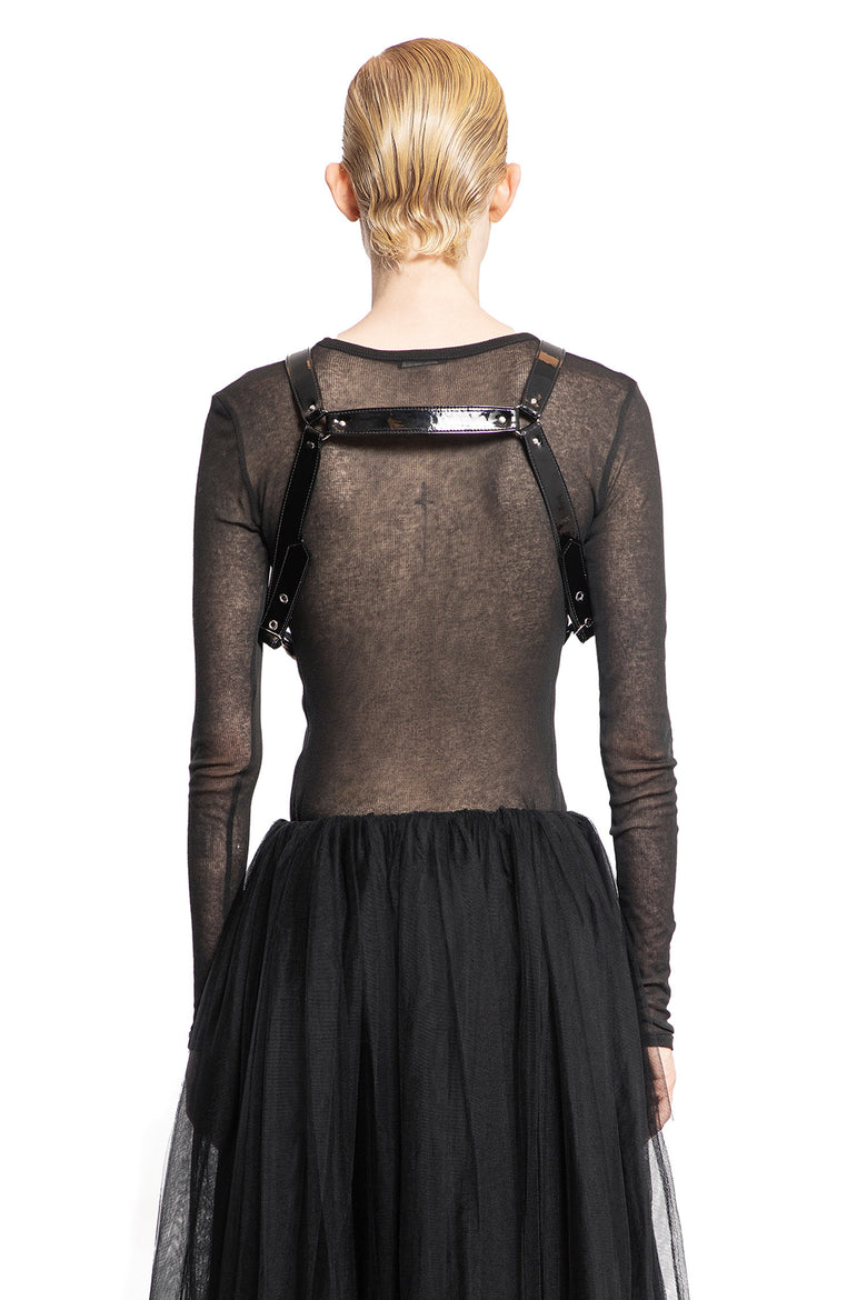 NOIR KEI NINOMIYA WOMAN BLACK TOPS