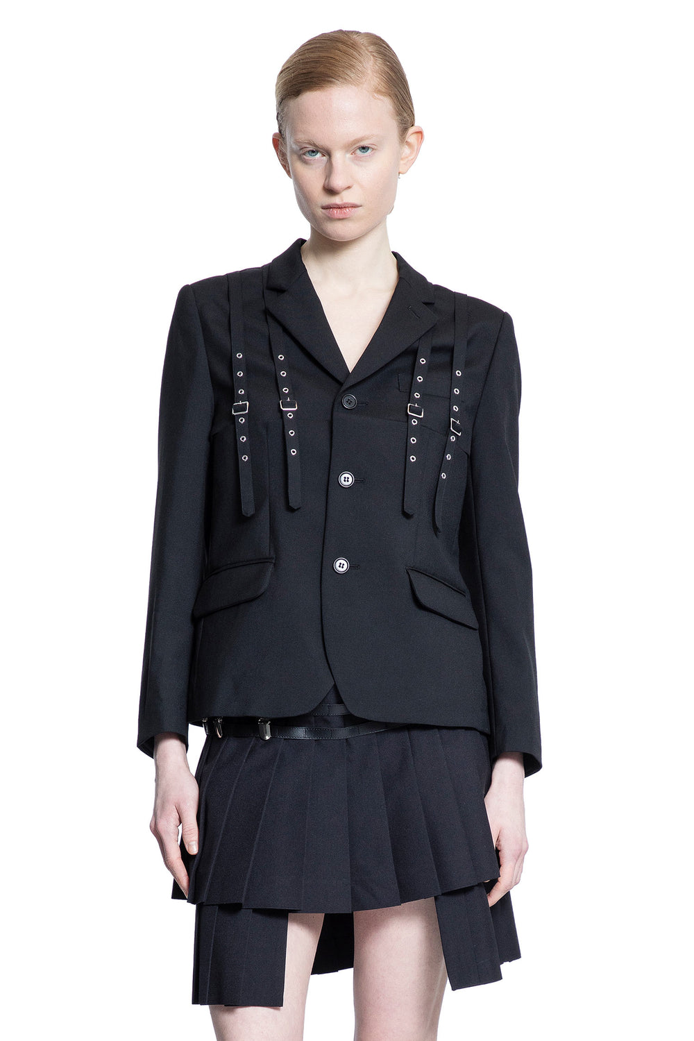 NOIR KEI NINOMIYA WOMAN BLACK BLAZERS