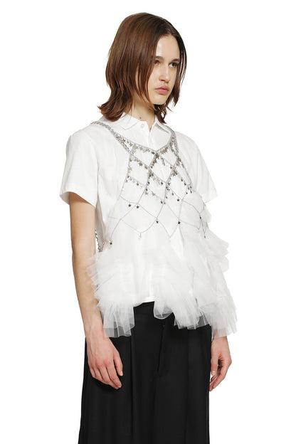 Link Chain Crop Top with Stars