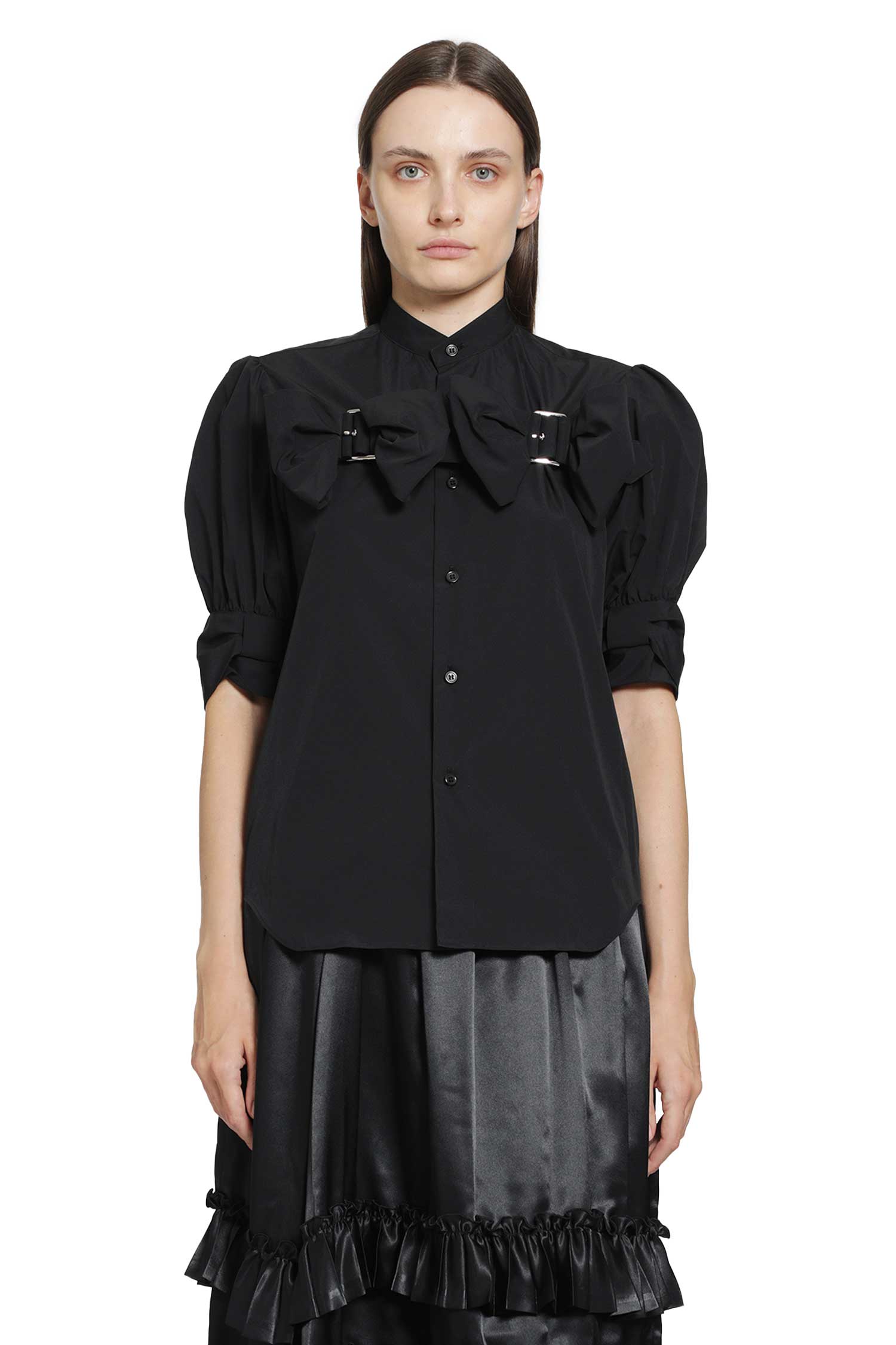 NOIR KEI NINOMIYA Double Bow Blouse woman