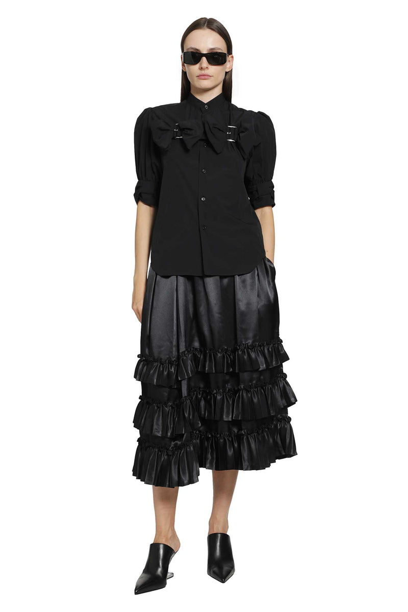 NOIR KEI NINOMIYA Double Bow Blouse woman