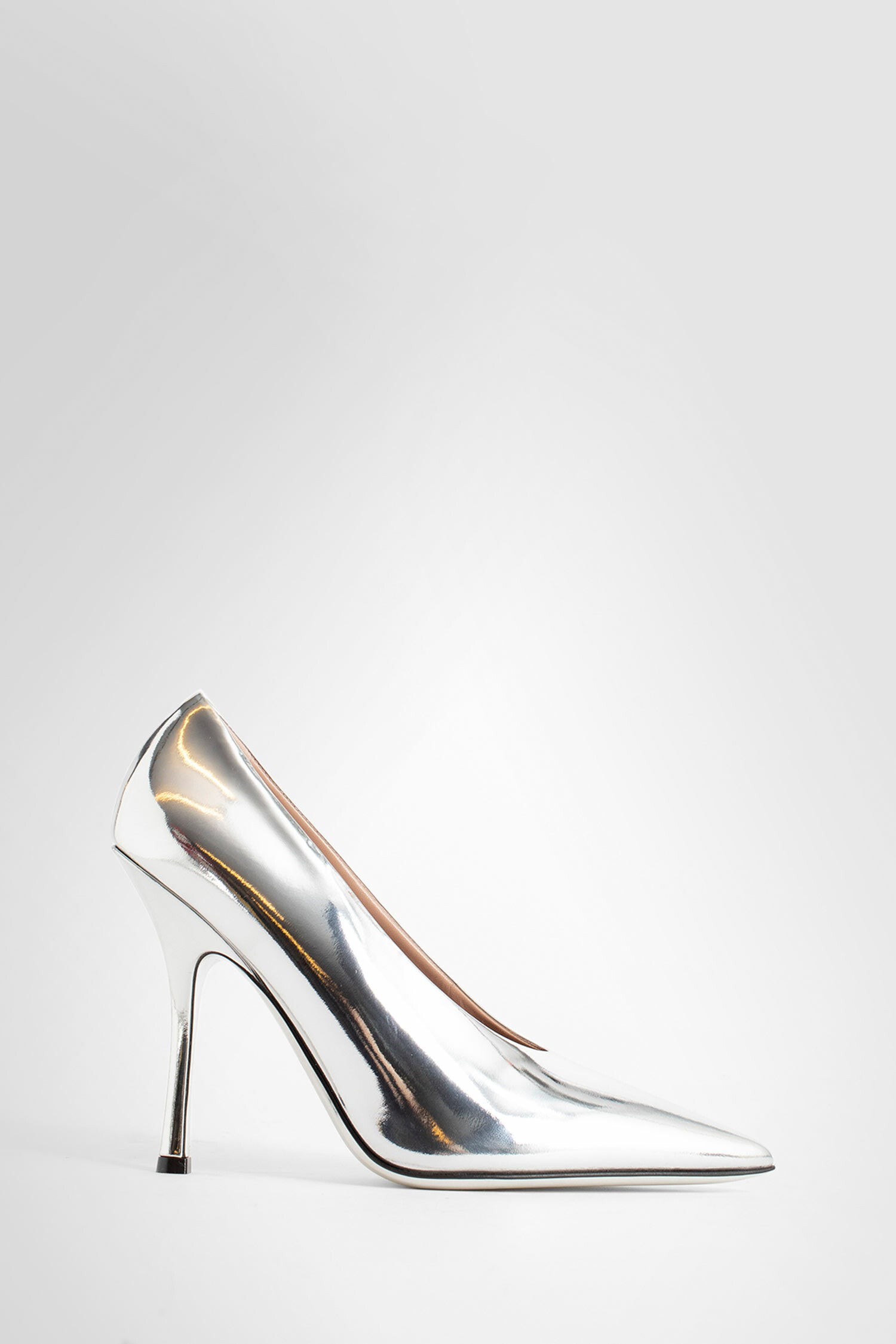 VALENTINO WOMAN SILVER PUMPS