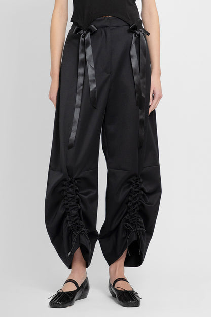 Antonioli SIMONE ROCHA WOMAN BLACK TROUSERS