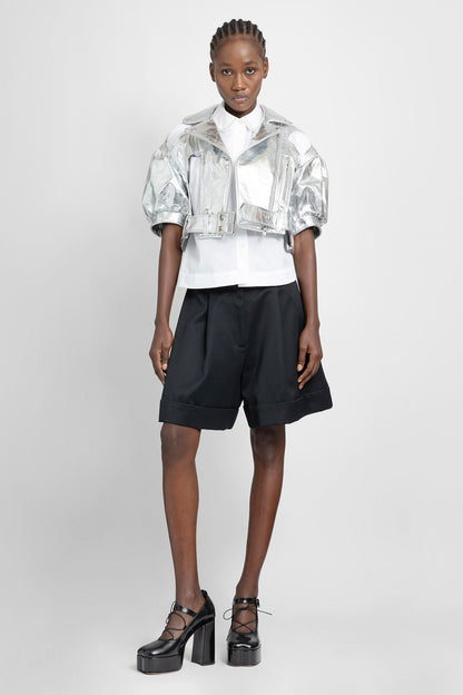 SIMONE ROCHA WOMAN BLACK SHORTS