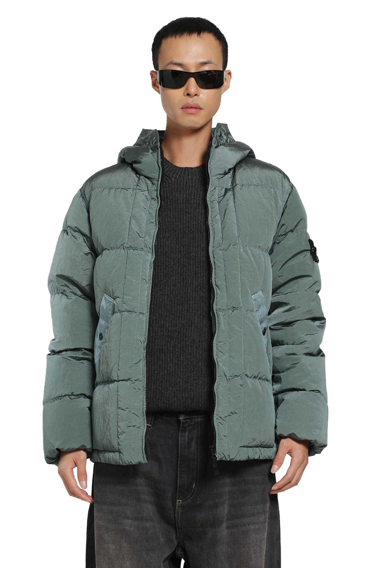 STONE ISLAND 4100019 Hooded Down Jacket man