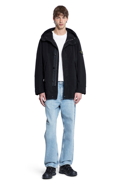 STONE ISLAND MAN BLACK COATS