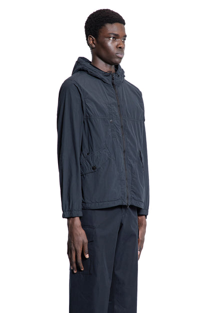 STONE ISLAND MAN BLACK JACKETS