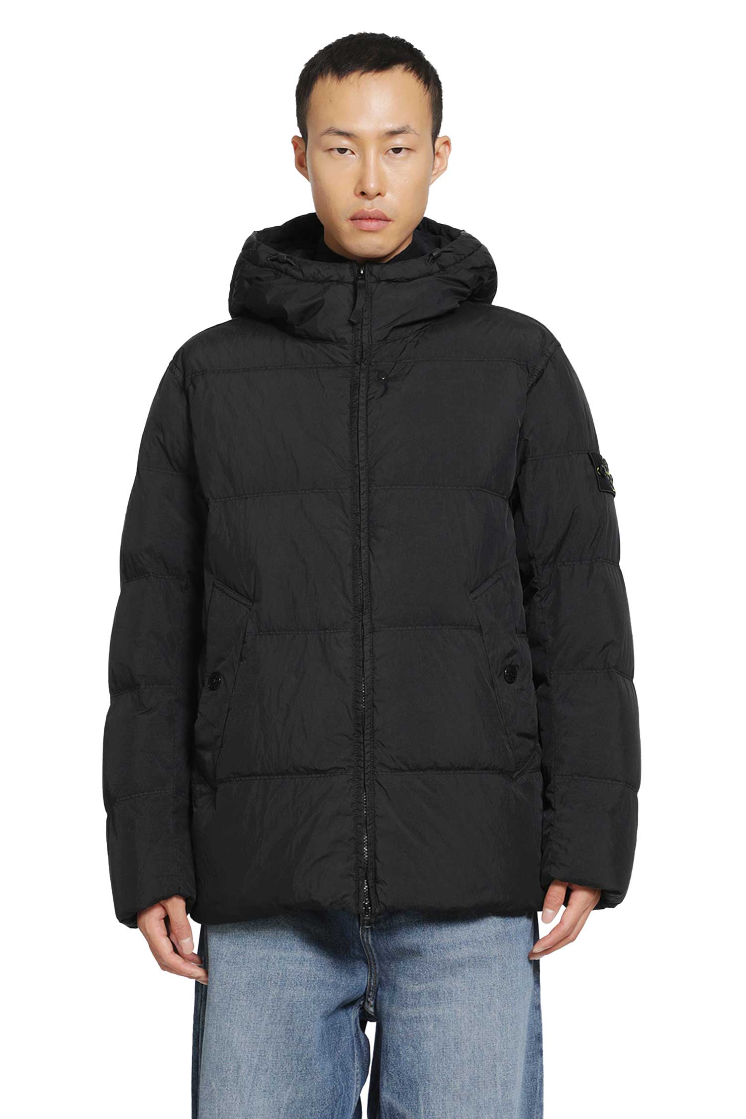 STONE ISLAND 4100037 Crinkle Reps Down Jacket man