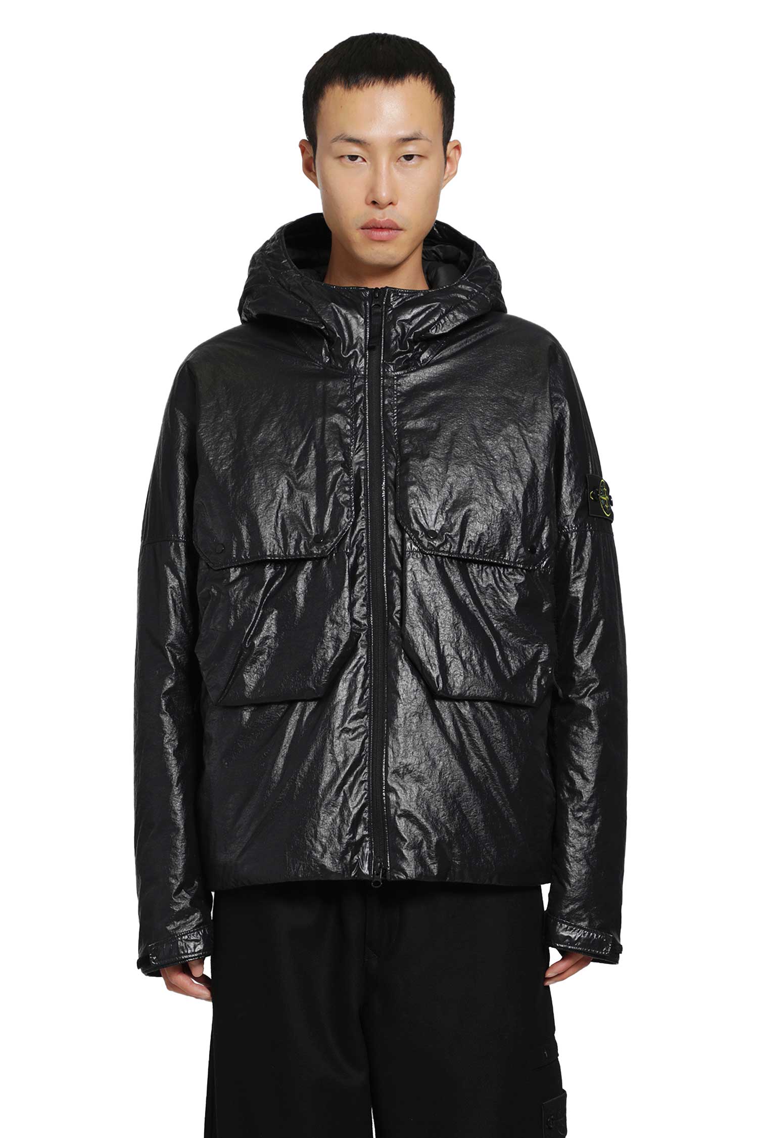 STONE ISLAND 4100056 Hooded Down jacket man