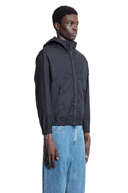 STONE ISLAND MAN BLACK JACKETS