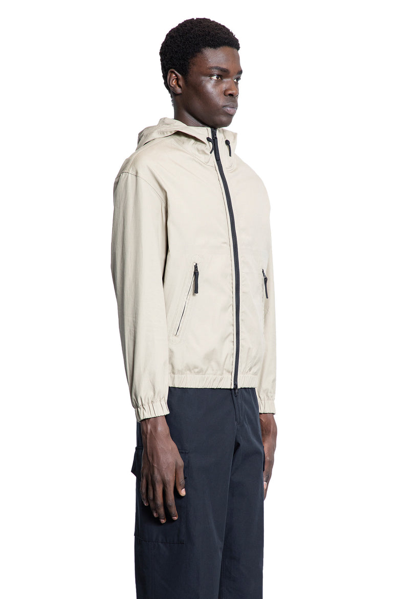 STONE ISLAND MAN BEIGE JACKETS